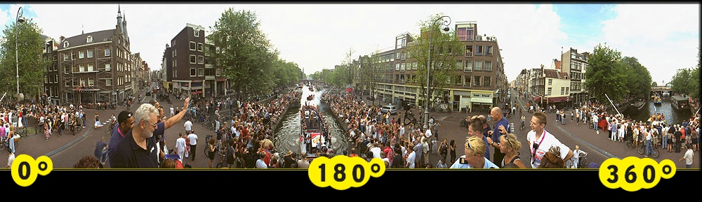                         Every year in Amsterdam: The Gay Parade