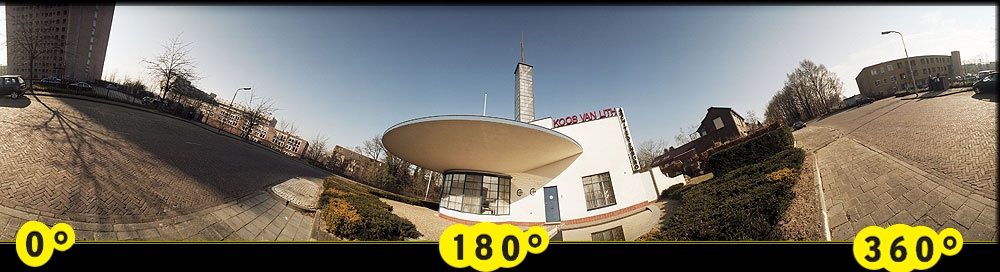 Project: station to station: Former gas station now in use by architect Koos van Lith