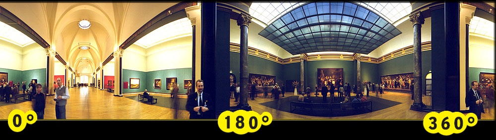                                      last photo of the spot where the famous Rembrand (nachtwacht)was to be seen