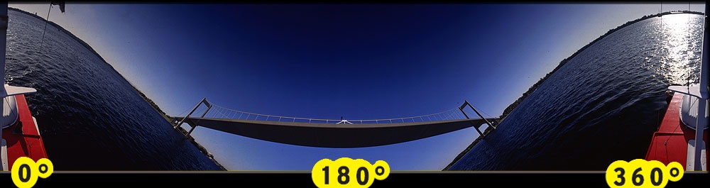  1992 project Bridge over Europe: 66 famous bridges of Europe, in one image: 75 meters long. Placed for European Commission in Sevilla 1992 and for JFK-Airport New-York