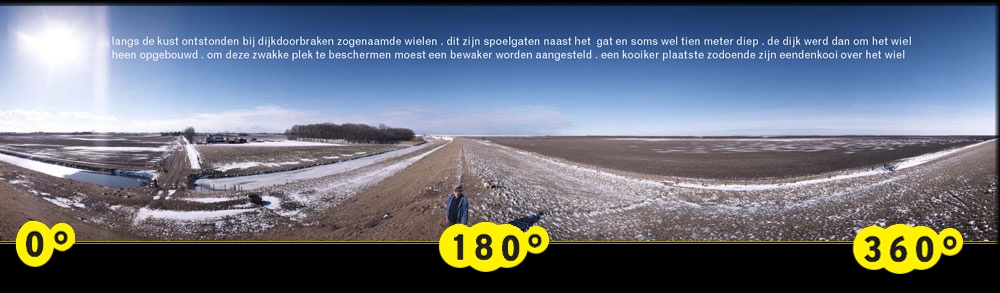                                               Portrait of duck-decoy farmer (project: Dutch land-defenders) making a living on the dikes, defending the dikes against water and damage.